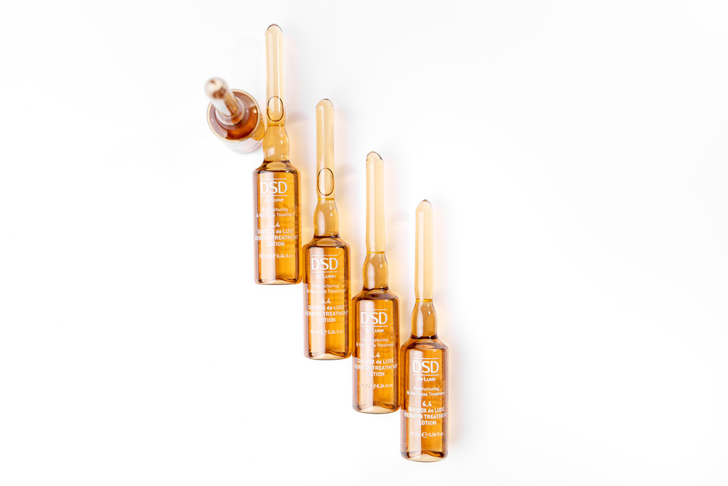 4.4 Keratin Treatment Lotion, DSD De Luxe - 10 ud x 10 ml - imagine 2