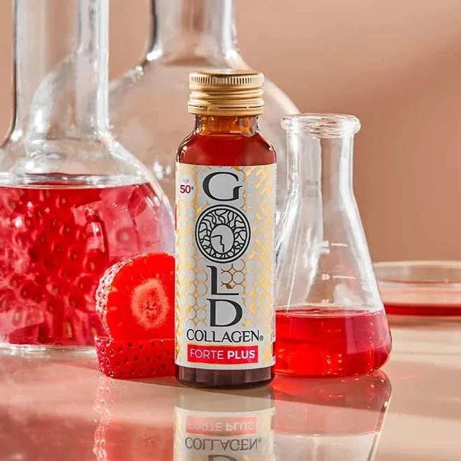 GOLD COLLAGEN® Forte Plus – 10 × 50 ml - imagine 2