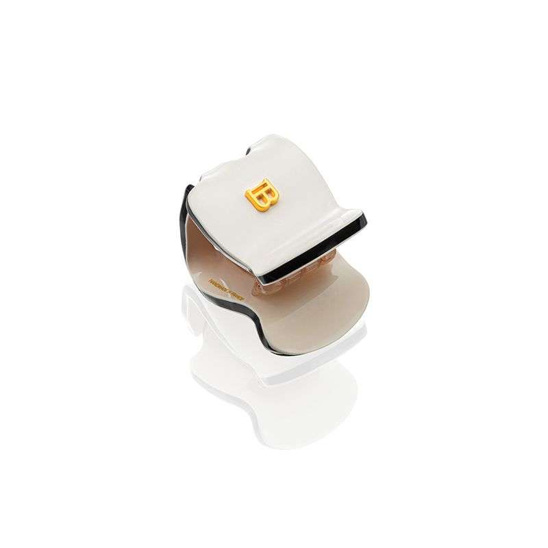 Pince à Cheveux Extra Small White - imagine 2