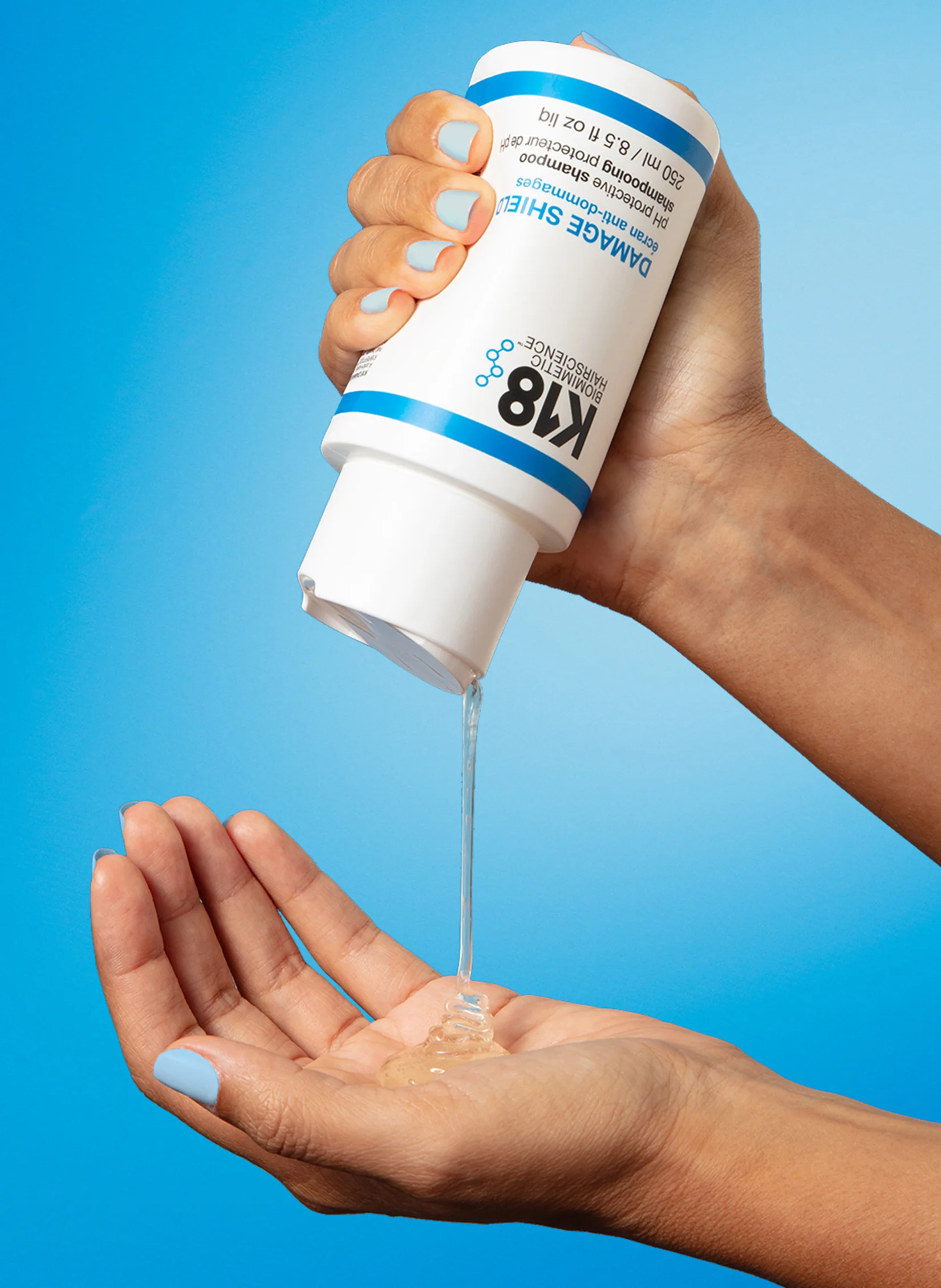 K18 DAMAGE SHIELD pH Protective Shampoo 53/250 мл — изображение 3
