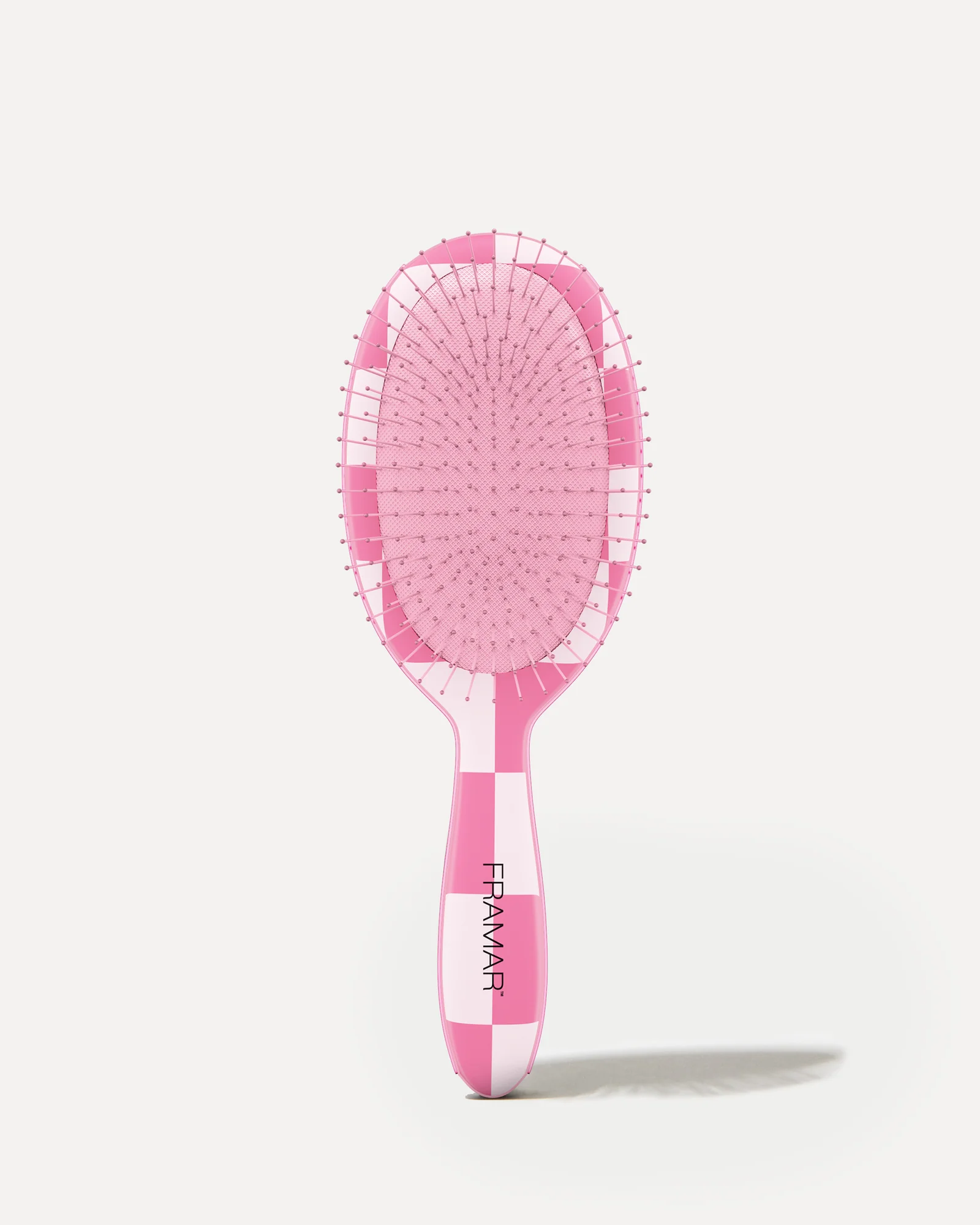Framar Checked Out Pink – Detangle Brush