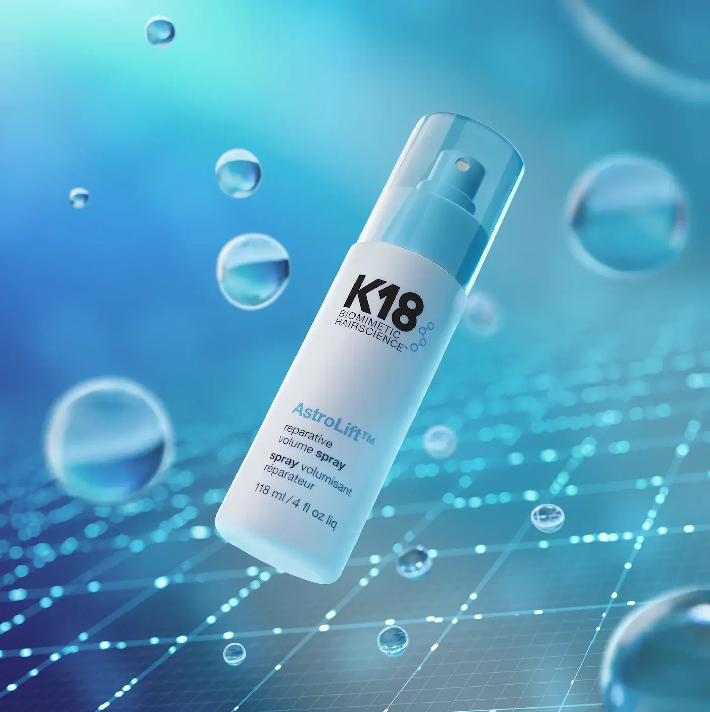 K18 AstroLift Reparative Volume Spray 15/47/118 ml - imagine 3